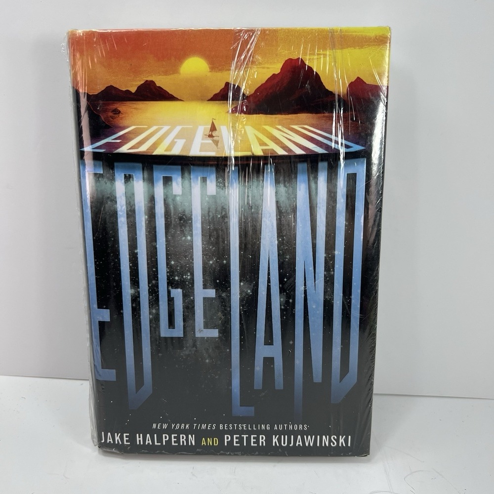 Jake Halpern Edgeland Young Adult Hardcover OS Black New Remainder Mark Fantasy